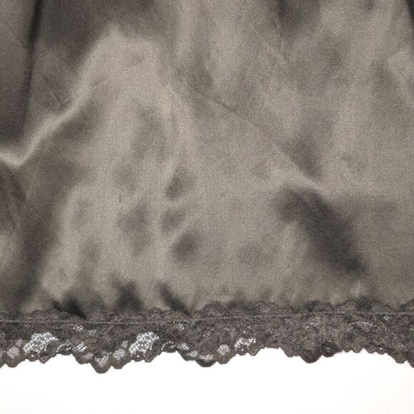 NWT Reformation Stasia Lace Trim Silk Maxi Dress in Pine Tree - Picture 14 of 15